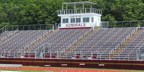 Concrete Bleachers Or Aluminum Bleachers Christian School Products