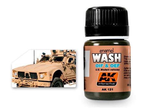 Ak Weathering Ak Wash For Oif Oef Us Vehicles Ml Ak