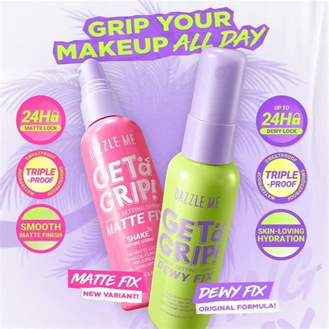 Jual Dazzle Me Get A Grip Makeup Setting Spray Dazzle Me Setting