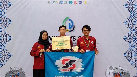 Mahasiswa D Teknik Sipil Uns Raih Juara Lomba Beton Tingkat