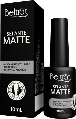 Selante Top Coat Matte Fosco Led Uv Beltrat Ml Promo O