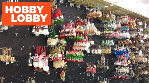 Hobby Lobby Christmas Ornaments Decorations Decor Christmas Shop With Me Shopping Store Walk