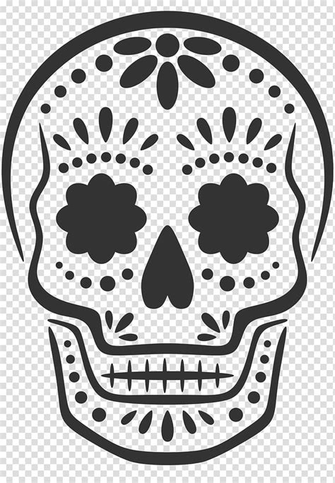 Free download | Black sugar skull , Calavera Jack-o\'-lantern Carving ...