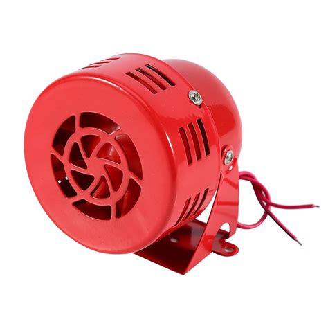 Buy Car Siren Horn 12V 50s Red Electric Car Truck Motorcycle Driven Air