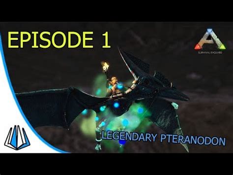 Taming Legendary Pteranodon Mencari Tempat Untuk Bikin Base ARK