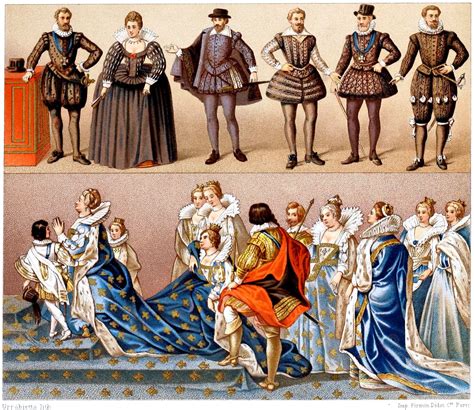 court toilets ceremonial robes france   century