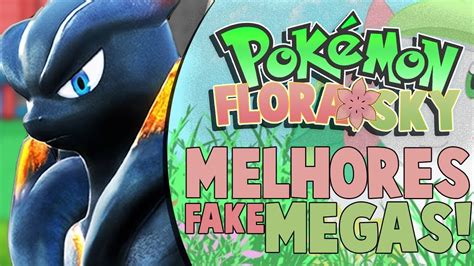 ESSA HACK ROM TEM FAKE MEGAS INCRÍVEIS POKÉMON FLORA SKY REBIRTH