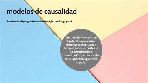 Modelos De Causalidad By Daniela Duarte On Prezi