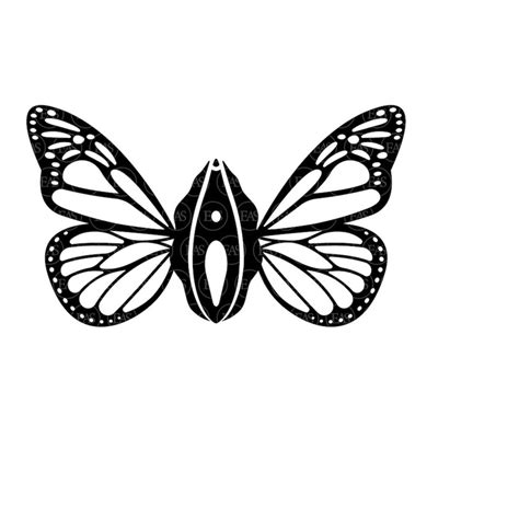 Butterfly Vagina Svg Pussy Svg Clip Art Vector Cut File F Inspire