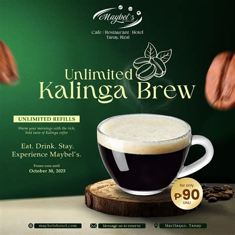 Maybel's - ☕ Bold. Strong. Unlimited. Wake up to endless refills of ...