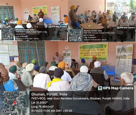 Krishi Vigyan Kendra Langroya Raises Awareness On Sustainable Paddy