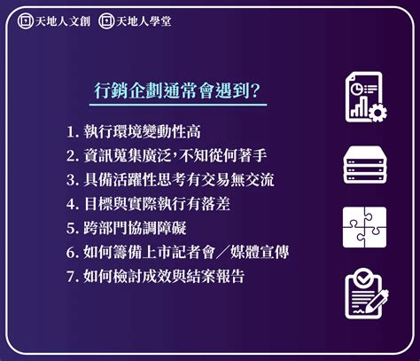 天地人學堂：讓老闆與客戶買單的行銷企劃案入門班