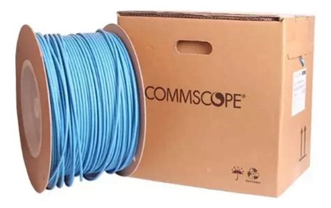 Cable Utp Commscope Azul Cat Bobina De Mtrs