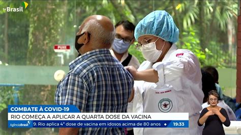 Covid 19 RJ inicia aplicação da quarta dose da vacina em idosos