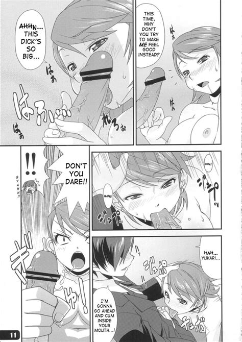 Rule 34 Comic English Text Fellatio Handjob Makoto Yuki Persona Persona 3 Yukari Takeba 5439999