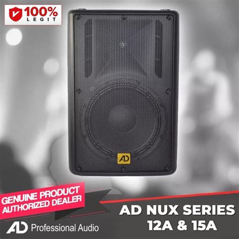 AD NUX 15A FIR Active Powered Speaker Heavy Duty Monitor FOH P A