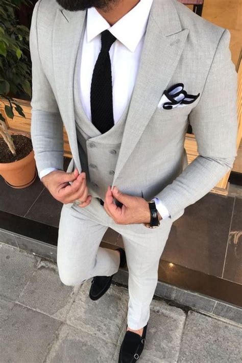 Men Classic Rhino Suits Pieces Slim Fit Eligant Suits Beach Etsy