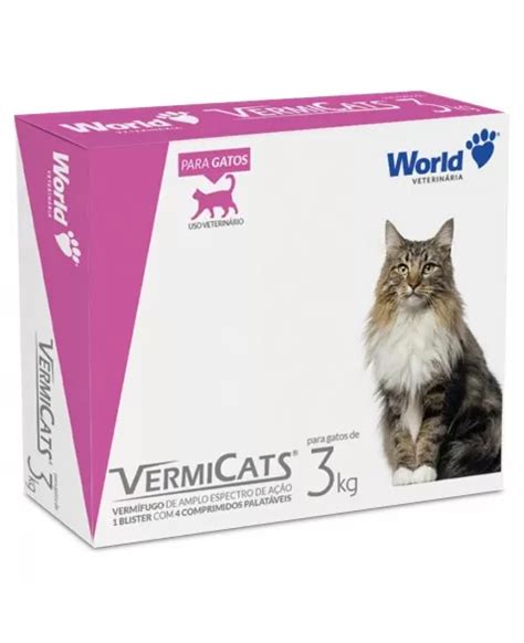 Vermicats Mg Verm Fugo Gatos Kg Comprimidos World Vetshop