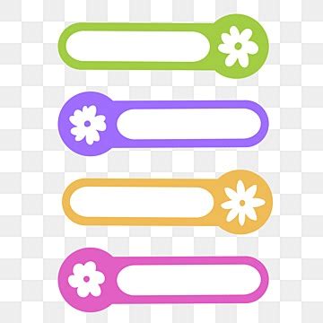 Flower Name Tag PNG Vector PSD And Clipart With Transparent