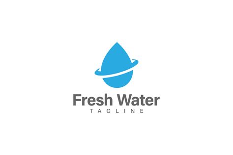 Fresh Water Logo Design Vector 20552393 Vector Art At Vecteezy