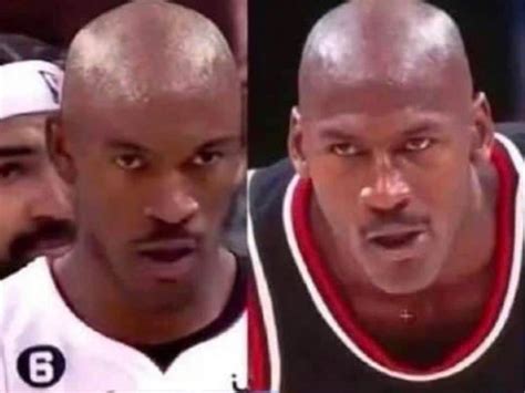 Bald Jimmy Butler Cloning Michael Jordan Stuns Nba Fans Looks Just