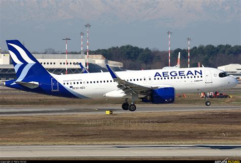 Sx Neo Aegean Airlines Airbus A Neo At Milan Malpensa Photo Id