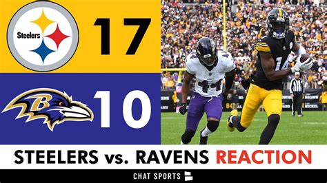 Steelers INSTANT Reaction News After 17 10 Win Vs Ravens Pickett