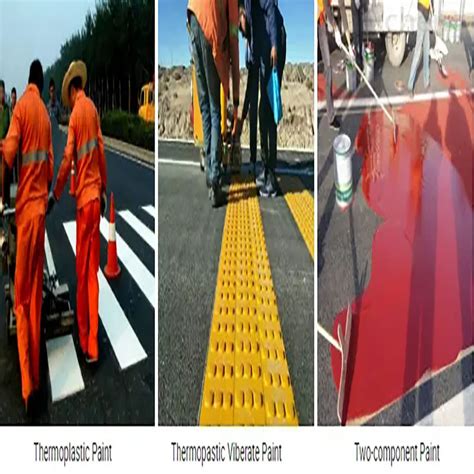 Effective Reflective Thermoplastic Road Marking Paint High Contrast