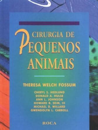 Cirurgia De Pequenos Animais Amazon Mx Libros