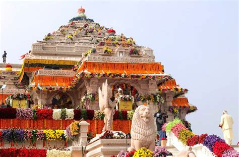 Ayodhya : Prime Minister Narendra Modi at the Shri Ram Janmaboomi Temple