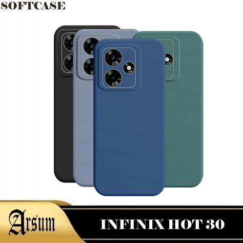 Jual Promo Case Infinix Hot Softcase Silicon Macaron Warna