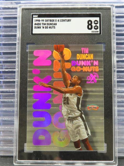 Tim Duncan Skybox E X Century Dg Dunk N Go Nuts Sgc Price