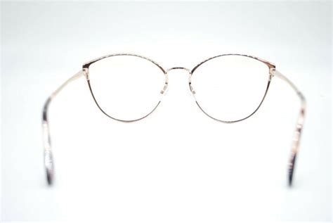 New Tom Ford Tf B Pink Authentic Eyeglasses Gem