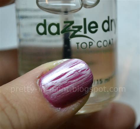pretty  paint dazzle dry