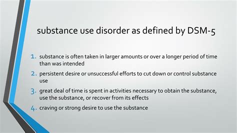 Ppt Dsm 5 And Its Use By Chemical Dependency Professionals Powerpoint