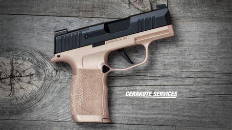 SIG P365X Apple Rose Gold Pistol Cerakote Services