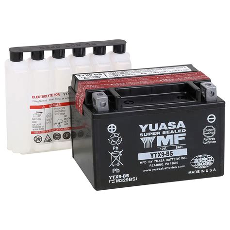 Yuasa YTX9 BS AGM Battery Royal Battery Sales