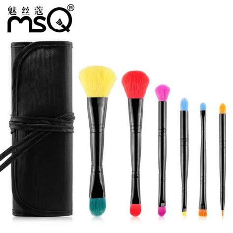 Набор кистей для макияжа профессиональный Msq Professional Makeup Brush Set Multicolor черный