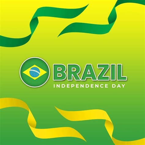 Modelo de banner feliz dia da independência do brasil arquivo psd