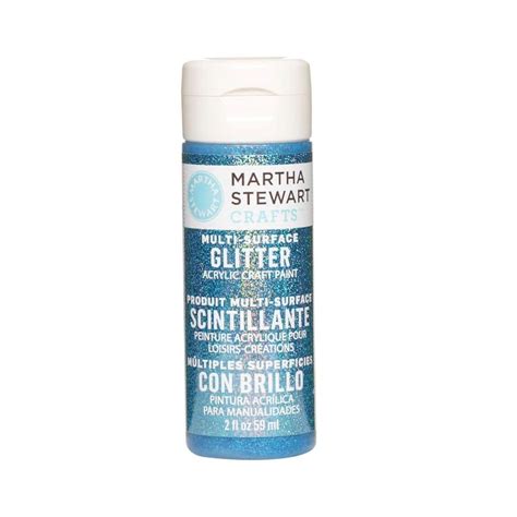 Martha Stewart Crafts 2 Oz Lapis Lazuli Multi Surface Glitter Acrylic