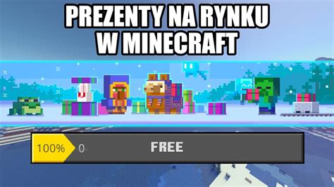 PREZENTY NA RYNKU W MINECRAFT PRZEDMIOTY ZA DARMO YouTube