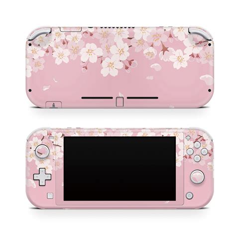 The Nintendo Switch Lite Vinyl Skin Pink Sakura Switch Decal Etsy