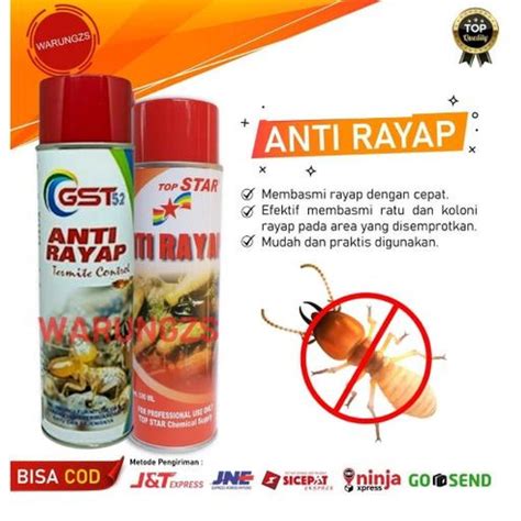 Jual Obat Anti Rayap Semprot Ml Top Star Topstar Ml Kota