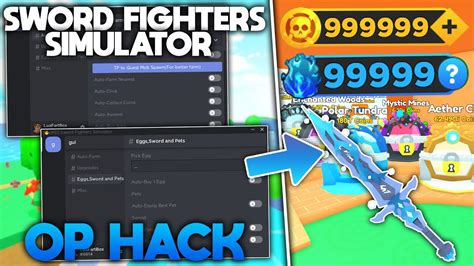 Roblox Sword Fighters Simulator Script Hack Gui Auto Farm Inf