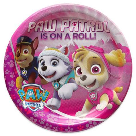 Paw Patrol Skye Cartoon Party Bottle Labels Cartoon Invites