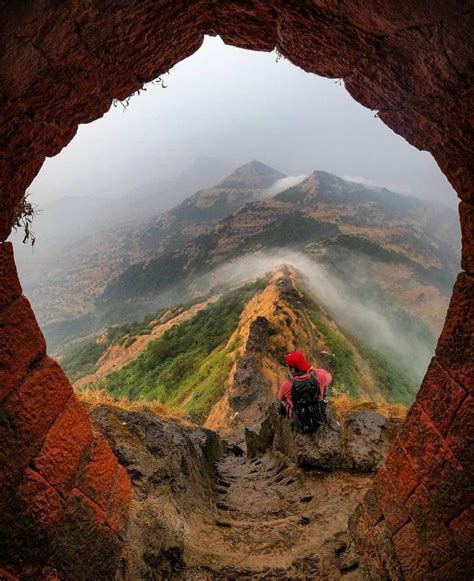 HARIHAR FORT Unplanned, Beautiful Places To Travel, Movie Scenes, Trek ...