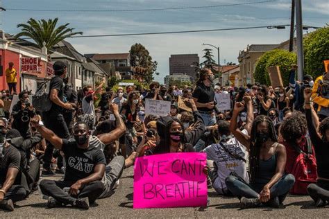 Protests In California Follow The Death Of George Floyd The New York Times