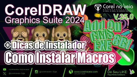 Como Instalar Macros Addons E Plugins No Coreldraw Youtube