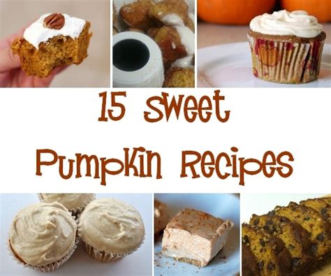 15 Sweet Pumpkin Recipes • The Simple Parent