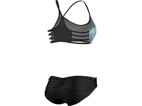 Beco Active Racerback Bustier Bikini C Cup T Rkis Schwarz